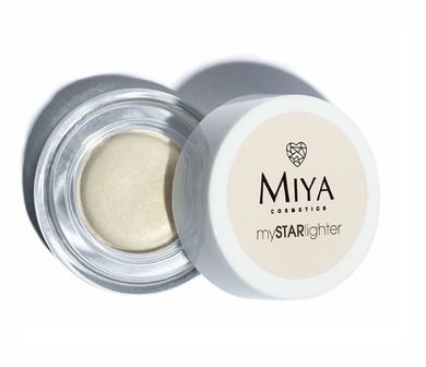 Miya Cosmetics, My Star Lighter, naturalny rozświetlacz w kremie, Moonlight Gold, 4 g