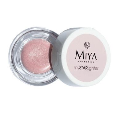 Miya Cosmetics, My Star Lighter, naturalny rozświetlacz w kremie, Rose Diamond, 4 g