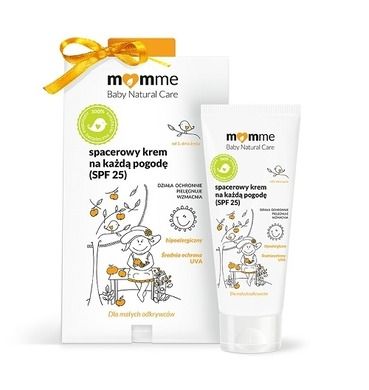 MomMe, Krem na spacer, na każda pogodę, SPF 25, 50 ml