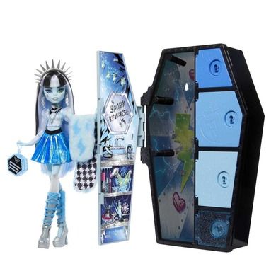 Monster High, Straszysekrety, Frankie Stein - seria błyszcząca, lalka z akcesoriami