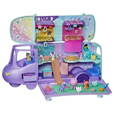 My Little Pony, Magiczny autokar kucyków, zestaw z figurkami i akcesoriami