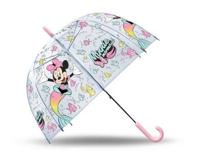 Myszka Minnie, parasolka przezroczysta, 48 cm