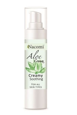 Nacomi, Aloe Cream, aloesowy krem-żel do twarzy, wszystkie rodzaje skóry, 50 ml