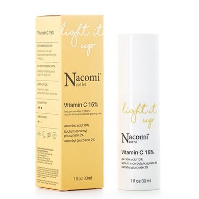 Nacomi, Next Level Witamina C, 15%, serum do twarzy, 30 ml