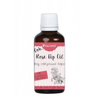 Nacomi, Rose Hip Oil, olej z dzikiej róży, 50 ml