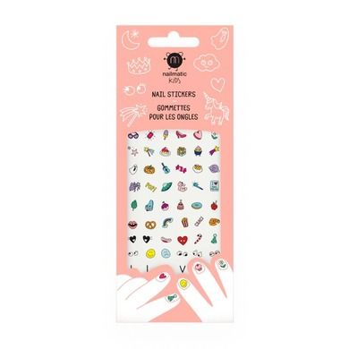 Nailmatic, Kids Nail Stickers, naklejki na paznokcie dla dzieci, Magic Nails