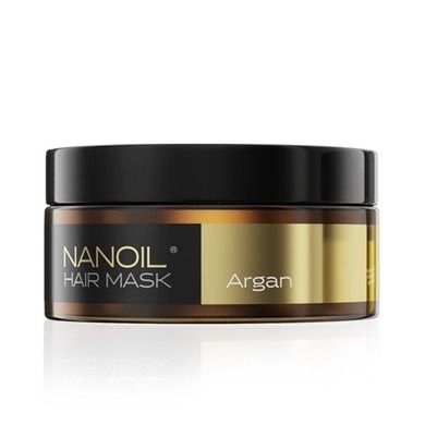 Nanoil, Argan, Hair Mask, maska do włosów z olejkiem arganowym, 300 ml