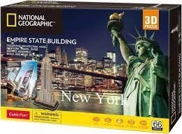 National Geographic, Empire State Building, puzzle 3D