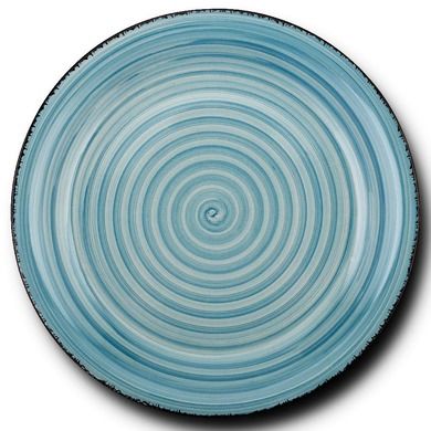 Nava, talerz ceramiczny obiadowy, faded blue, 27 cm