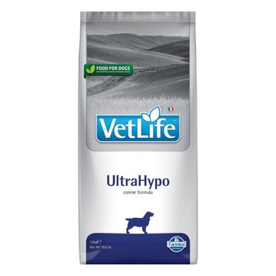 N&D Vet Life, Ultrahypo, karma dla psów dorosłych z alergiami, 12 kg