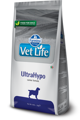 N&D Vet Life, Ultrahypo, karma dla psów dorosłych z alergiami, 2 kg