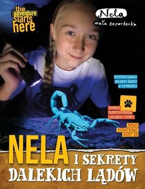Nela i sekrety dalekich lądów + QR i świecąca okładka
