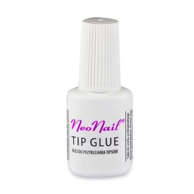 NeoNail, Tip Glue, klej do tipsów z pędzelkiem, 7.5g