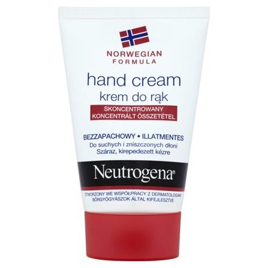 Neutrogena, Formuła Norweska, bezzapachowy krem do rąk suchych, 50 ml