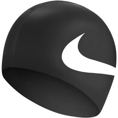 Nike, czepek plywacki, Swoosh, czarny, NESS8163-001