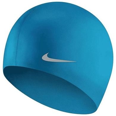 Nike, czepek silikonowy, Youth, rozmiar junior, niebieski