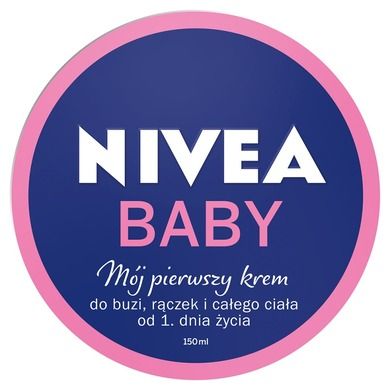 Nivea Baby, Mój pierwszy krem do buzi, rączek i całego ciała, 150 ml