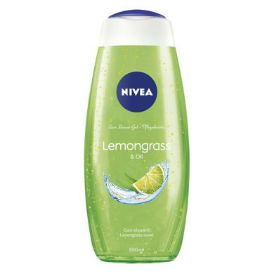 Nivea, Care Shower, żel pod prysznic Lemongrass & Oil, 500 ml