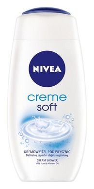 Nivea, Cream Shower, kremowy żel pod prysznic z olejkiem migdałowym, Creme Soft, 250 ml