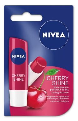Nivea, Lip Care, pomadka ochronna, Shine Cherry, 4,8 g