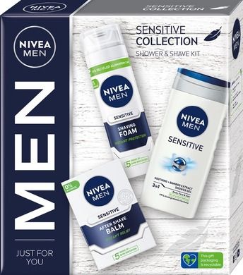 Nivea Men, Sensitive Collection, zestaw prezentowy dla mężczyzn