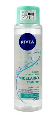 Nivea, szampon micelarny głęboko oczyszczający do włosów przetłuszczających się, 400 ml