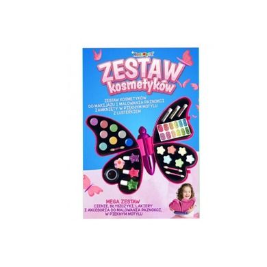 Norimpex, zestaw kosmetyków do malowania dla dzieci, motyl