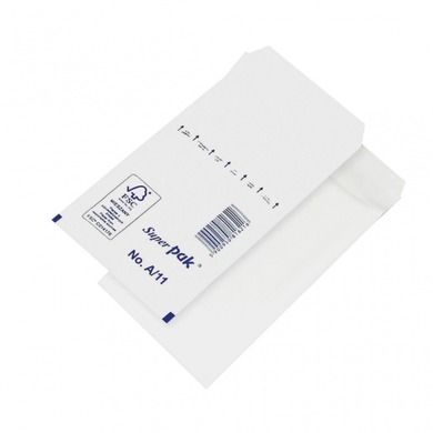 Office Products, koperta samoklejąca z folią bąbelkową, HK A11, biała, 10 szt.