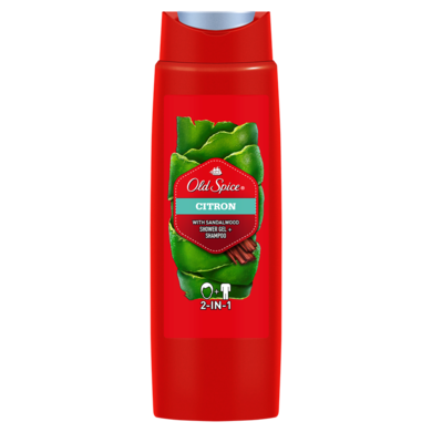 Old Spice, Citron with Sandalwood, żel pod prysznic i szampon dla mężczyzn, 250 ml