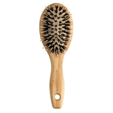 Olivia Garden, Bamboo Touch Detangle Combo, szczotka z włosiem z dzika do rozczesywania włosów, S