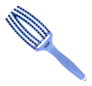 Olivia Garden, Fingerbrush Fall, szczotka do rozczesywania włosów, Pearl Blue