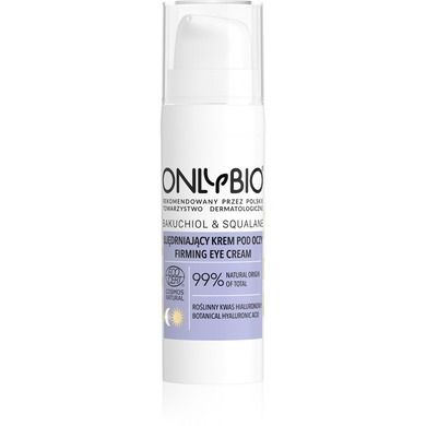 OnlyBio, Bakuchiol & Skwalan, ujędrniający krem pod oczy, 15 ml