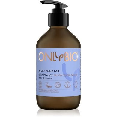 OnlyBio, Hydra Mocktail, odświeżający żel do mycia twarzy, 250 ml