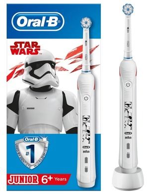 Oral-B, szczoteczka elektryczna, Junior Star Wars, dla dzieci powyżej 6 lat