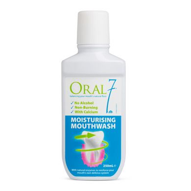 Oral7, Moisturising Mouthwash, nawilżający płyn płukania jamy ustnej, 250 ml