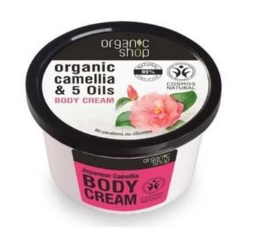 Organic Shop, krem do ciała, Japońska Kamelia, 250 ml