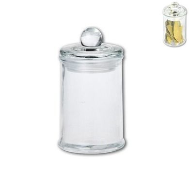 Orion, pojemnik szklany, kuchenny, słój, retro, 0,14 l