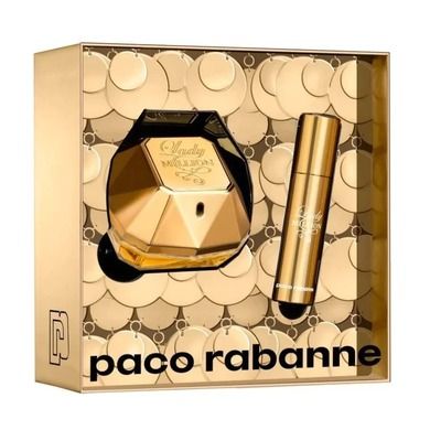 Paco Rabanne, Lady Million, zestaw, woda perfumowana, spray, 50 ml +, woda perfumowana, spray, 10 ml