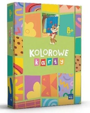 Pakiet: Kolorowe karty. 6-latek. Poziom B+
