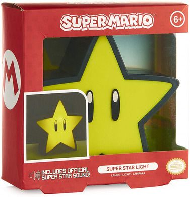 Paladone, Supe Mario, Super Star Light, lampka
