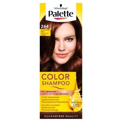Palette, Color Shampoo, szampon koloryzujący, czekoladowy brąz nr 244