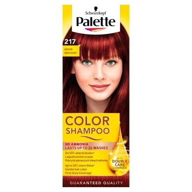 Palette, Color Shampoo, szampon koloryzujący, mahoń nr 217