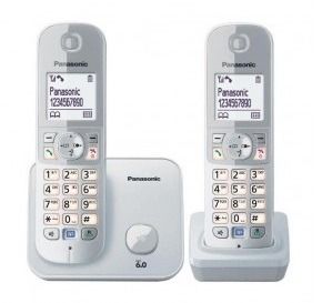 Panasonic, telefon bezprzewodowy KX-TG6812 Dect/Grey