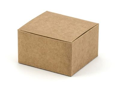 PartyDeco, ozdobne pudełeczka, kraft, 6-5,5-3,5 cm, 10 szt.