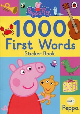 Peppa Pig. 1000 First Words. Sticker Book