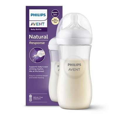 Philips Avent, Responsywne Butelki Natural, butelka, 330 ml