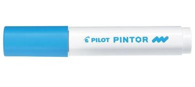 Pilot, Pintor M, marker permanentny, jasny niebieski