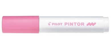 Pilot, Pintor M, marker permanentny, różowy
