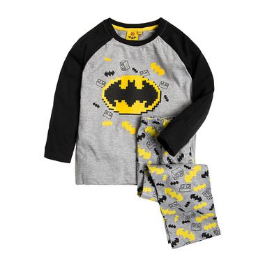 Piżama chłopięca z długim rękawem, LEGO Batman