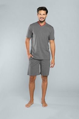 Piżama męska, szara, Brend, Italian Fashion
